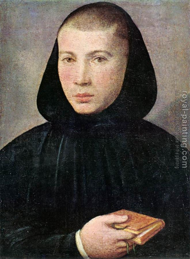 Giovanni Francesco Caroto : Portrait of a Young Benedictine